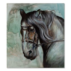 Kunming Meng Animal Pintura al óleo original "Conmemoración"