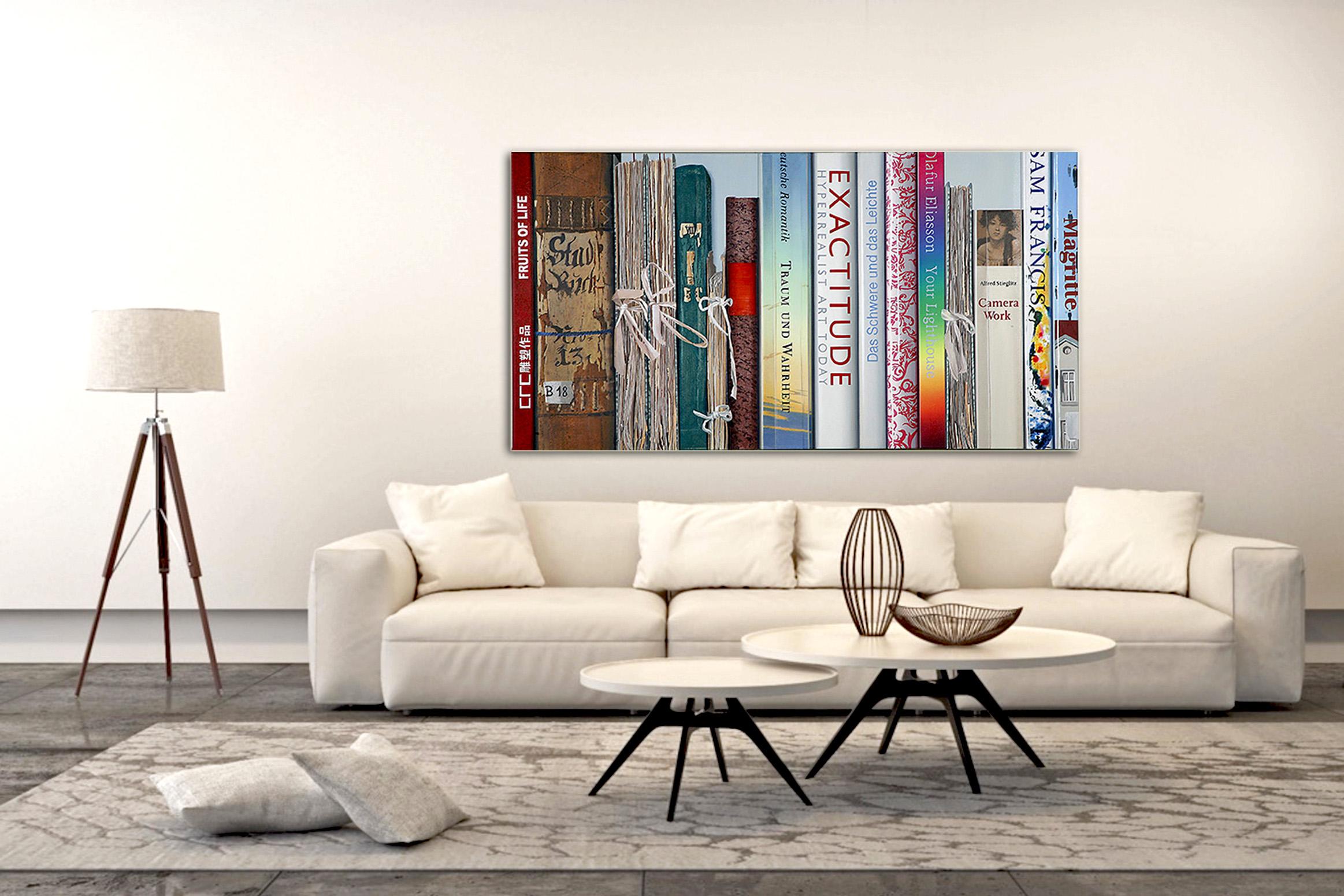 Colección de libros Exactitud de Kuno Vollet - Pintura hiperrealista y contemporánea 1