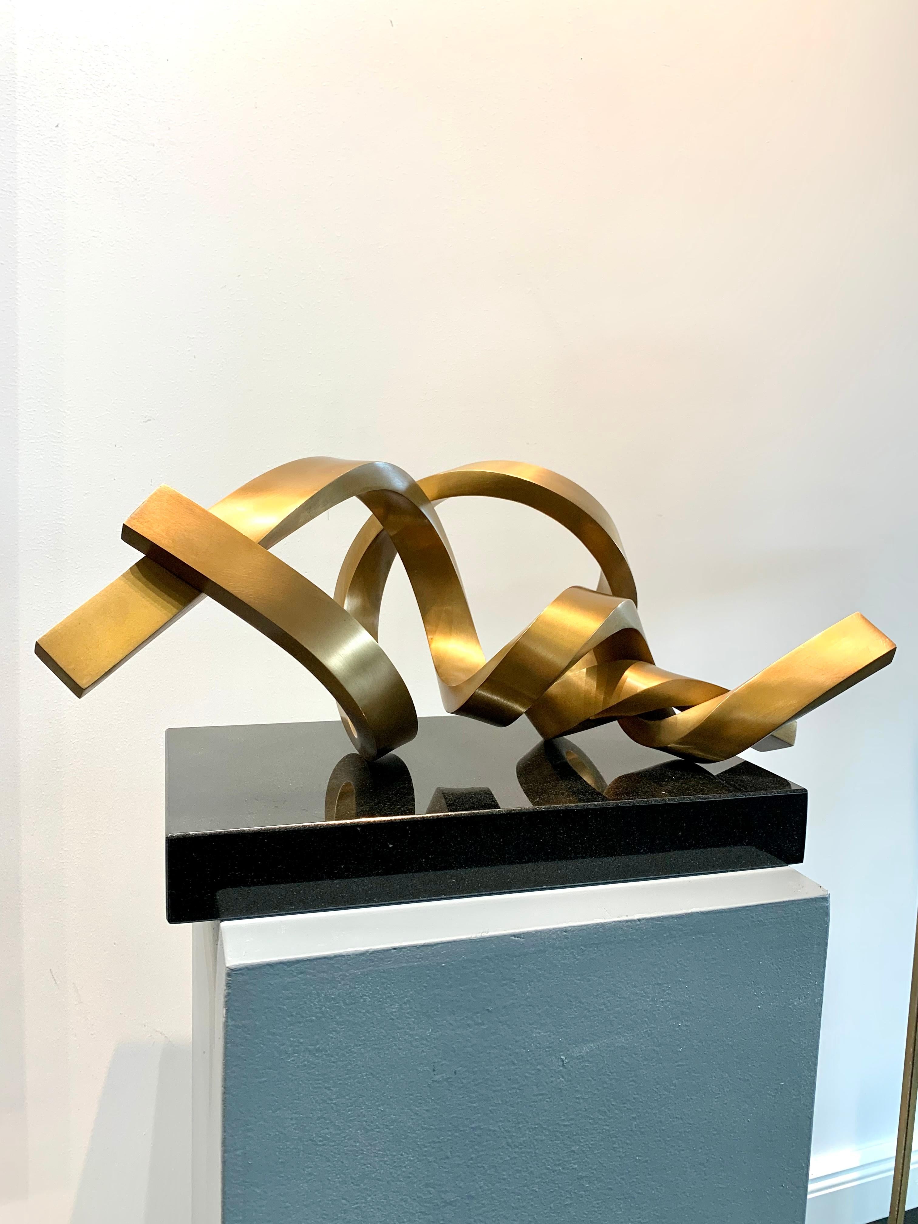 Artist: Kuno Vollet

Title: Infinitum

Materials: Polished Bronze sculpture with a gold patina 

Size:  45cm x 25 cm x 25 cm


About the Gallery:
Folly and Muse was established in 2015 in London to find and collaborate with the most creative,