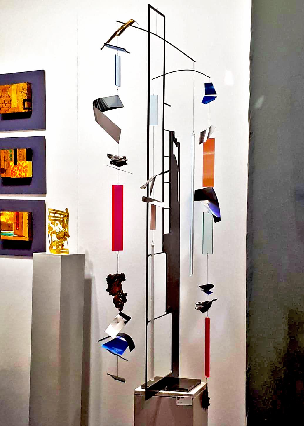 Movimientos móviles  de Kuno Vollet - Escultura contemporánea con partes móviles en venta 1