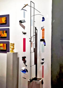 Mobile Movements  by Kuno Vollet - Contemporary sculpture with moving parts