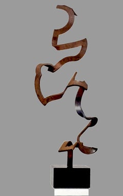 Steel Dance di Kuno Vollet Scultura contemporanea in acciaio per interni o esterni