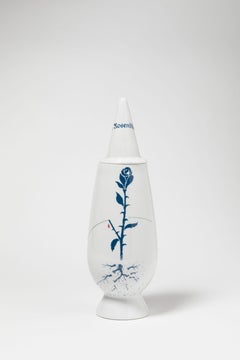 Kunstflug, Vase 46 of One Hundred Authors by Alessandro Mendini for Alessi