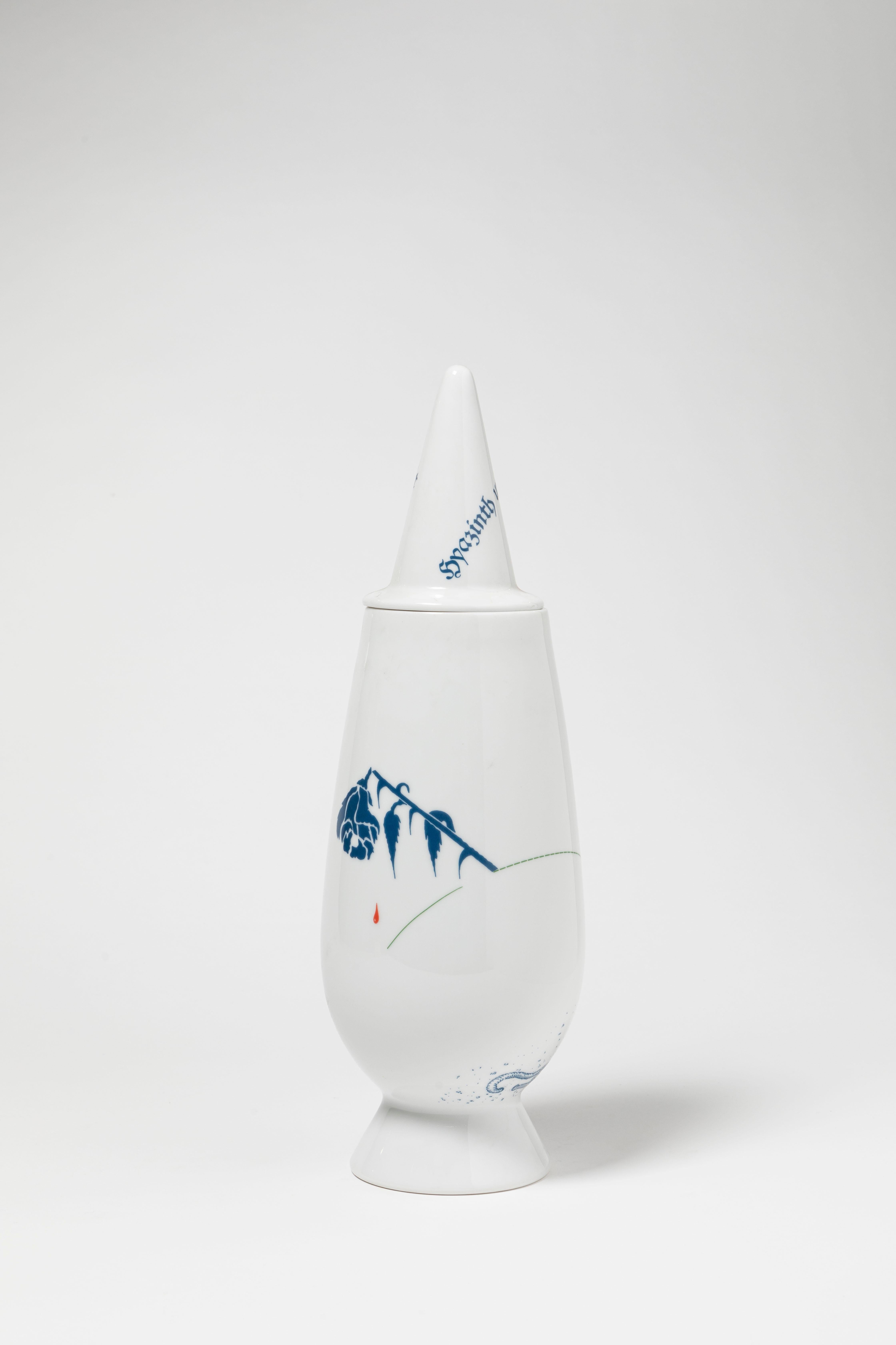 Modern Kunstflug, Vase 46 of One Hundred Authors by Alessandro Mendini for Alessi