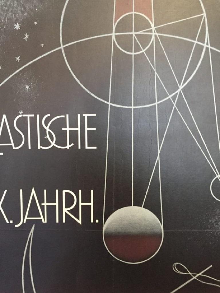La Kunsthalle di Basilea è la più antica e tuttora attiva istituzione d'arte contemporanea della Svizzera. Questo è un poster d'arte e di mostra del 1973

Artista: Johann Walter Moeschelin.
