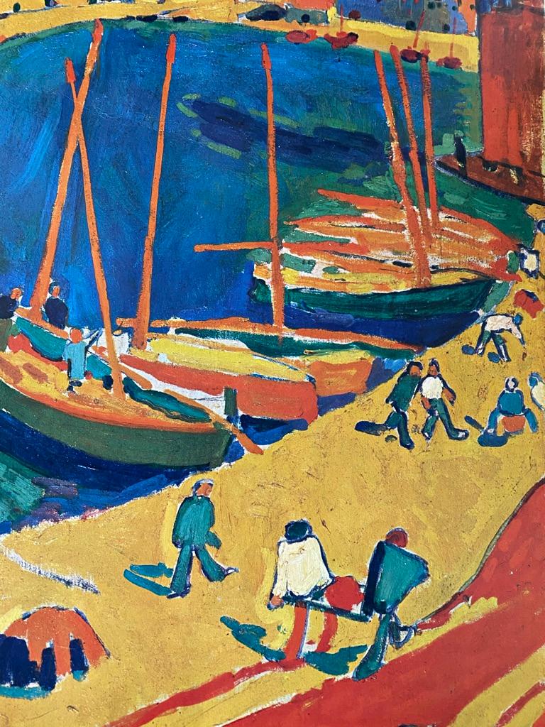 andre derain boats at collioure