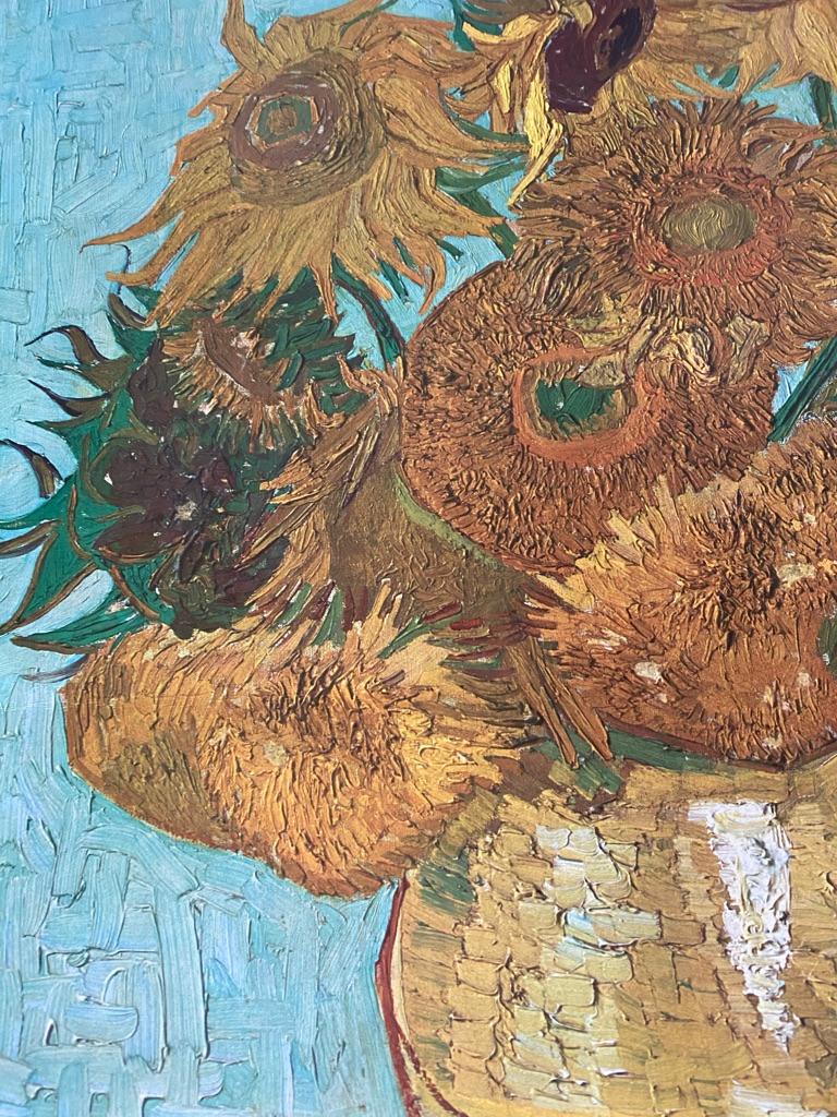 Mid-20th Century Kunstkreis Luzern, 1961, Print Sunflowers by Vincent van Gogh For Sale