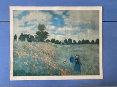 Kunstkreis Luzern, 1964, Print The Corn-Poppies by Claude Monet