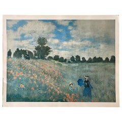 Kunstkreis Luzern, 1964, Print The Corn-Poppies by Claude Monet