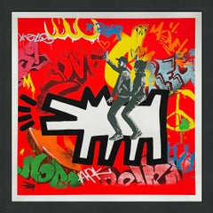 Art Rodeo 2 Rojo (Serigrafía enmarcada)
