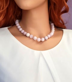 Kunzite Beaded Necklace
