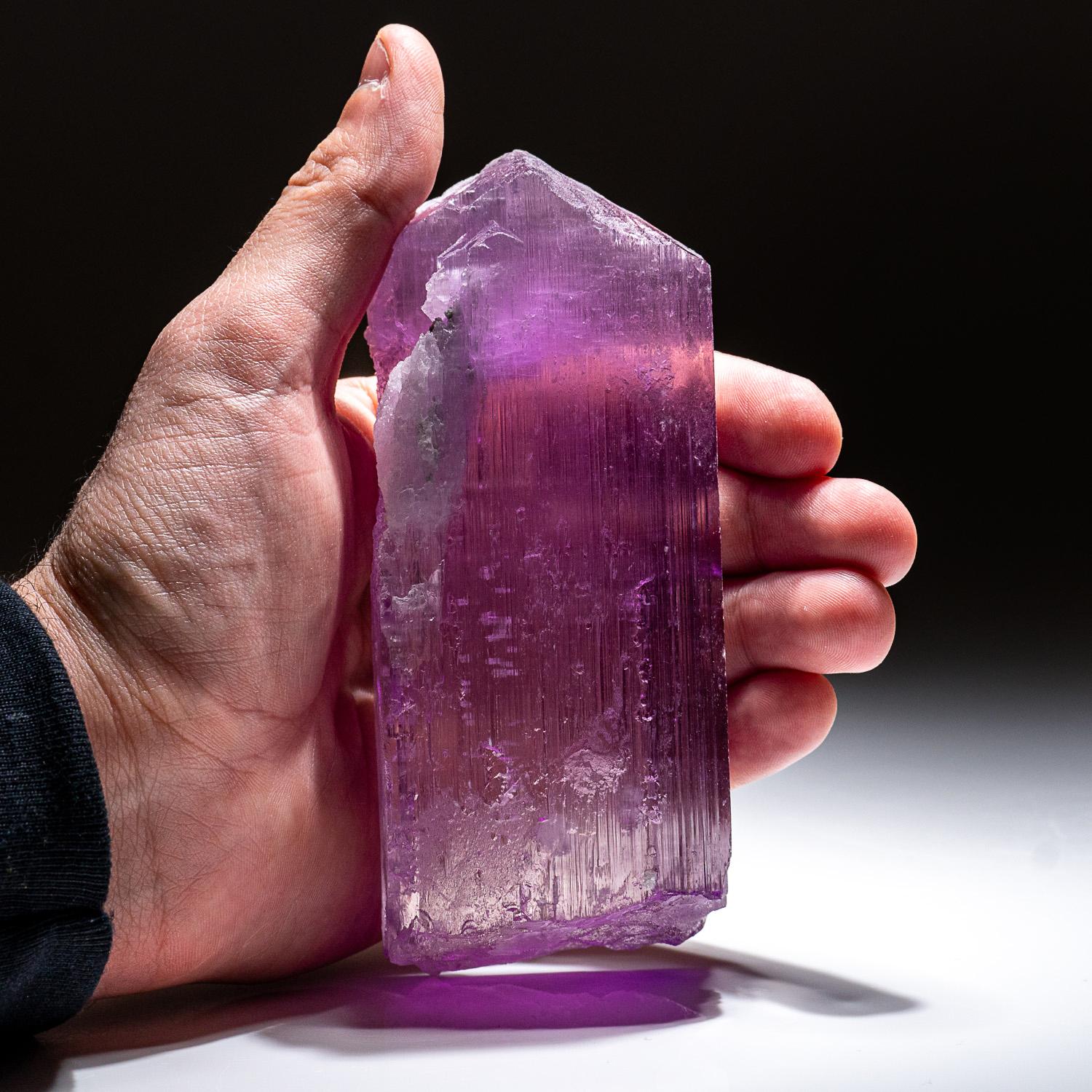 Cristal de kunzita de la provincia de Nuristán, Afganistán '1.6 lbs' Afgano en venta
