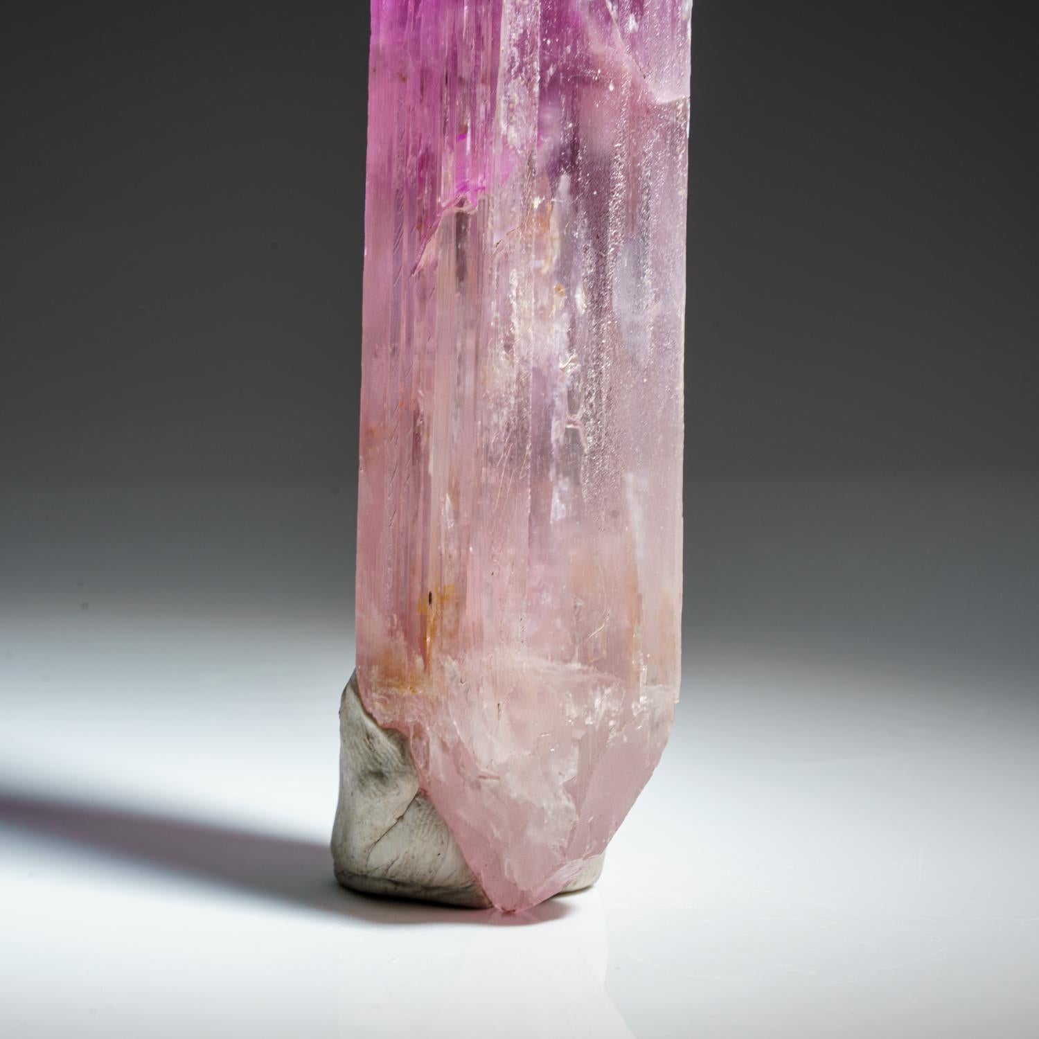 Kunzite Crystal from Nuristan Province, Afghanistan In Excellent Condition For Sale In New York, NY