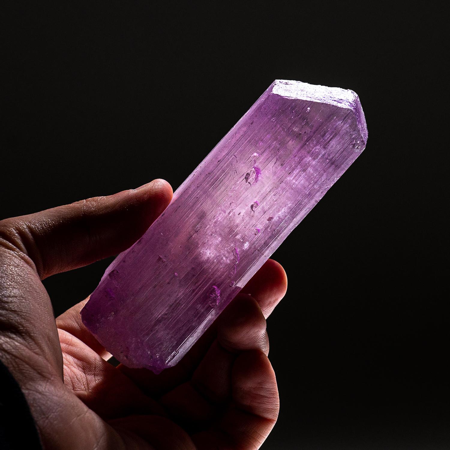 Kunzite Crystal from Nuristan Province, Afghanistan In New Condition For Sale In New York, NY