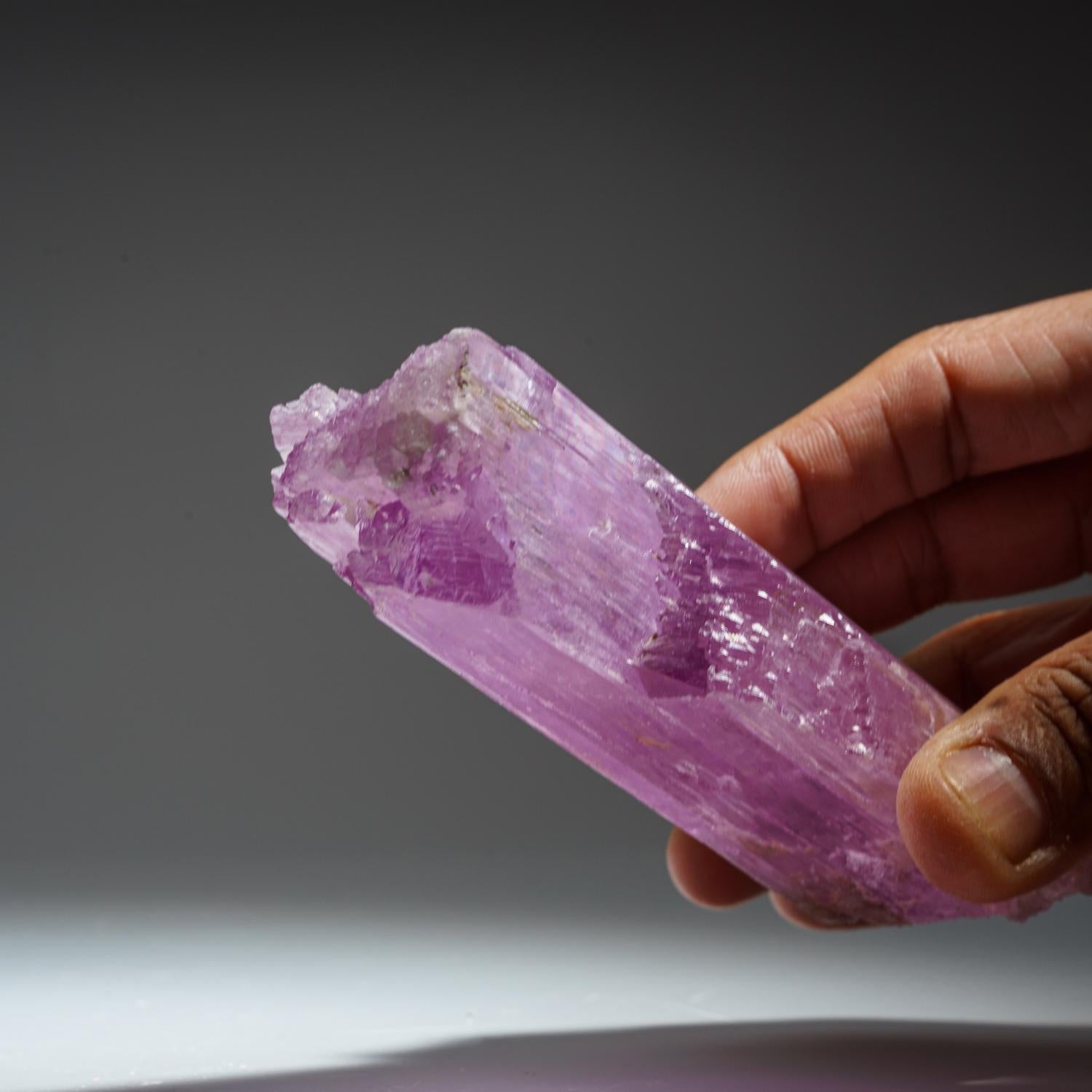 Kunzite Crystal from Nuristan Province, Afghanistan In New Condition For Sale In New York, NY