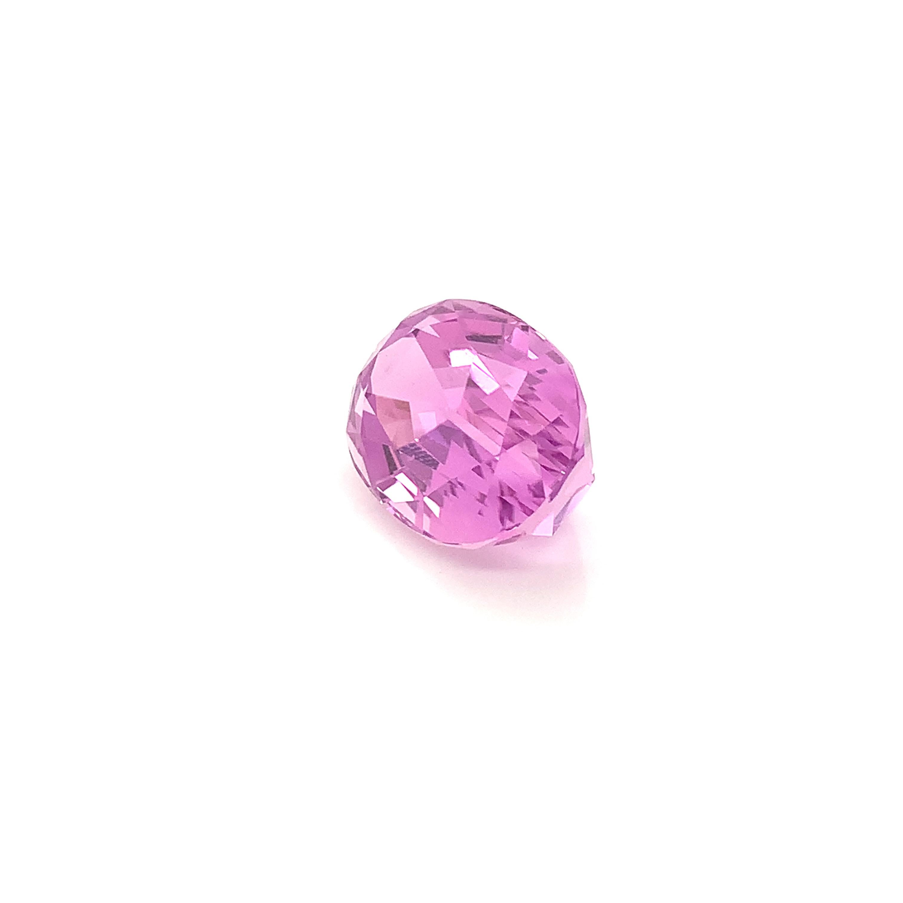 Kunzite Ring 26 Carat Oval Shape In New Condition For Sale In Geneva, CH
