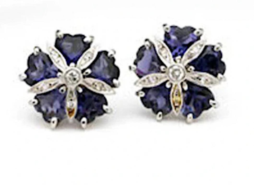 Kunzite Yellow Gold Sand Dollar Earrings For Sale 8