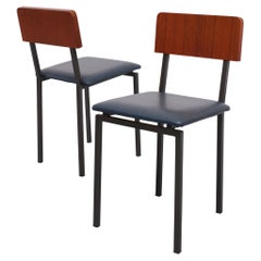Kuperes  Two Bed Room Chairs Dutch 1950s