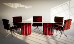 Kupoli Dining Table Pillar 18 by Cameron Design House