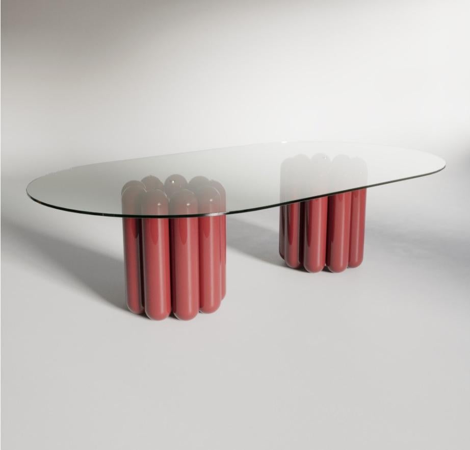 Kupoli Esstisch Säule 18 von Cameron Design House im Zustand „Neu“ im Angebot in Geneve, CH