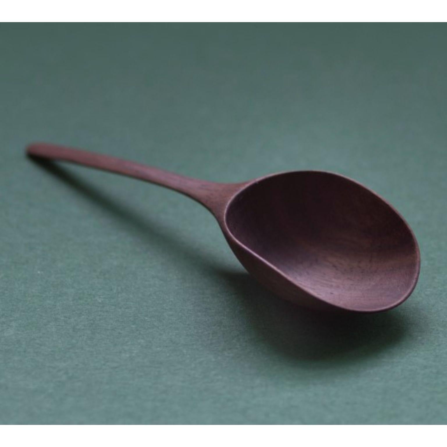 Hand-Carved Kupu Spoon by Antrei Hartikainen For Sale