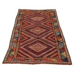 Kurd Antique rug, Colorful - 5'11" x 8'0"