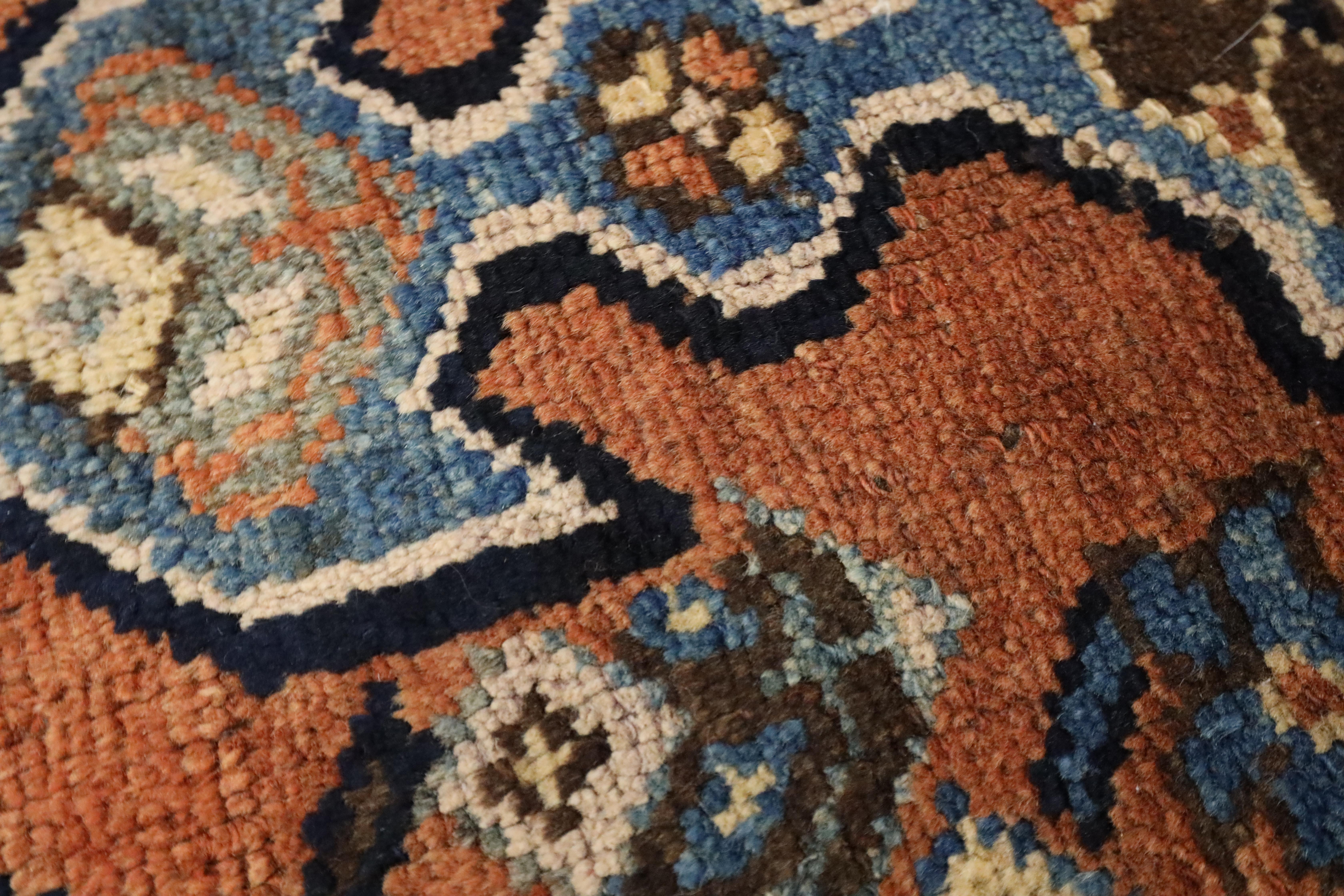 Kurd Antique Rug - 4'2