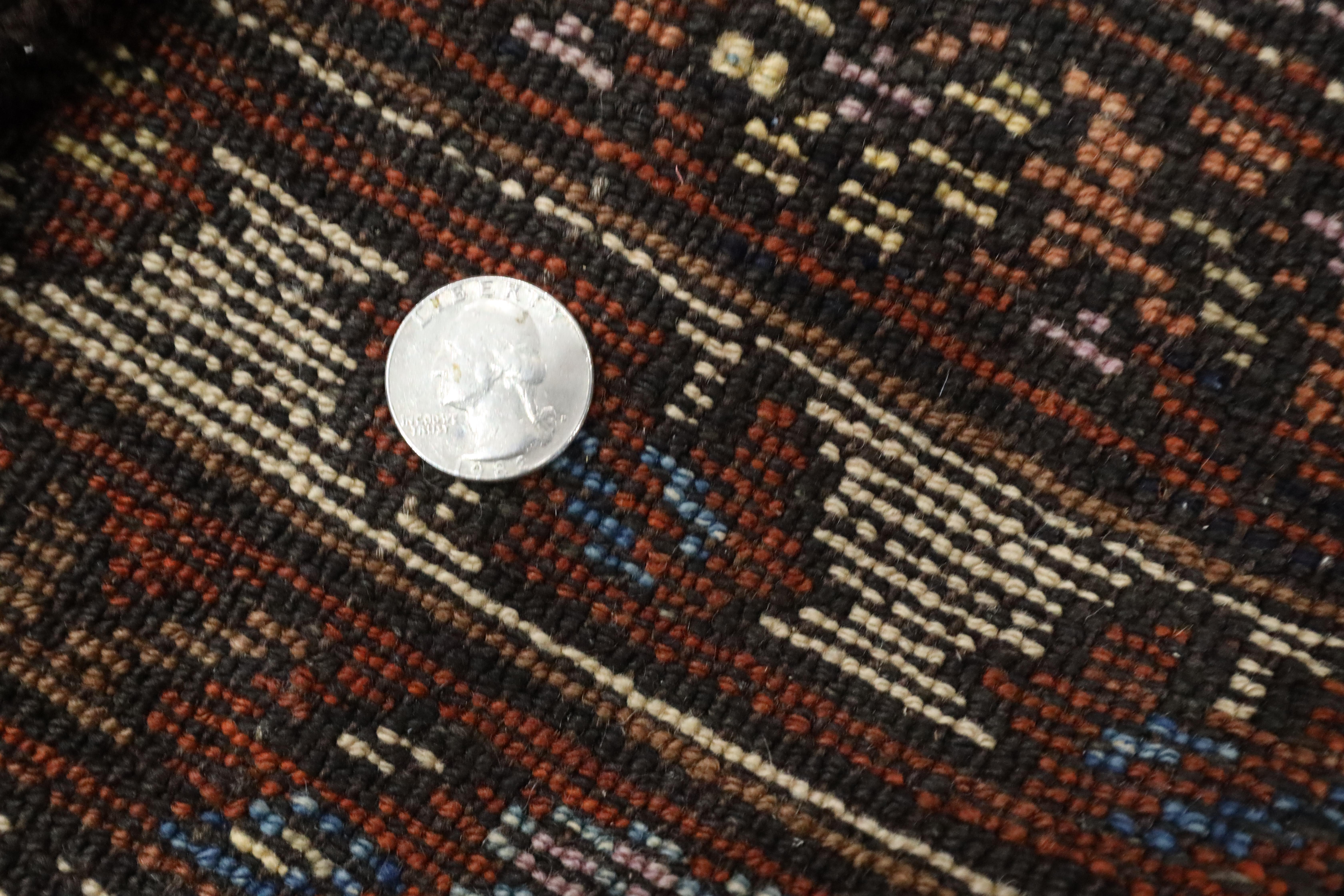 Kurd Antique Rug - 4'2