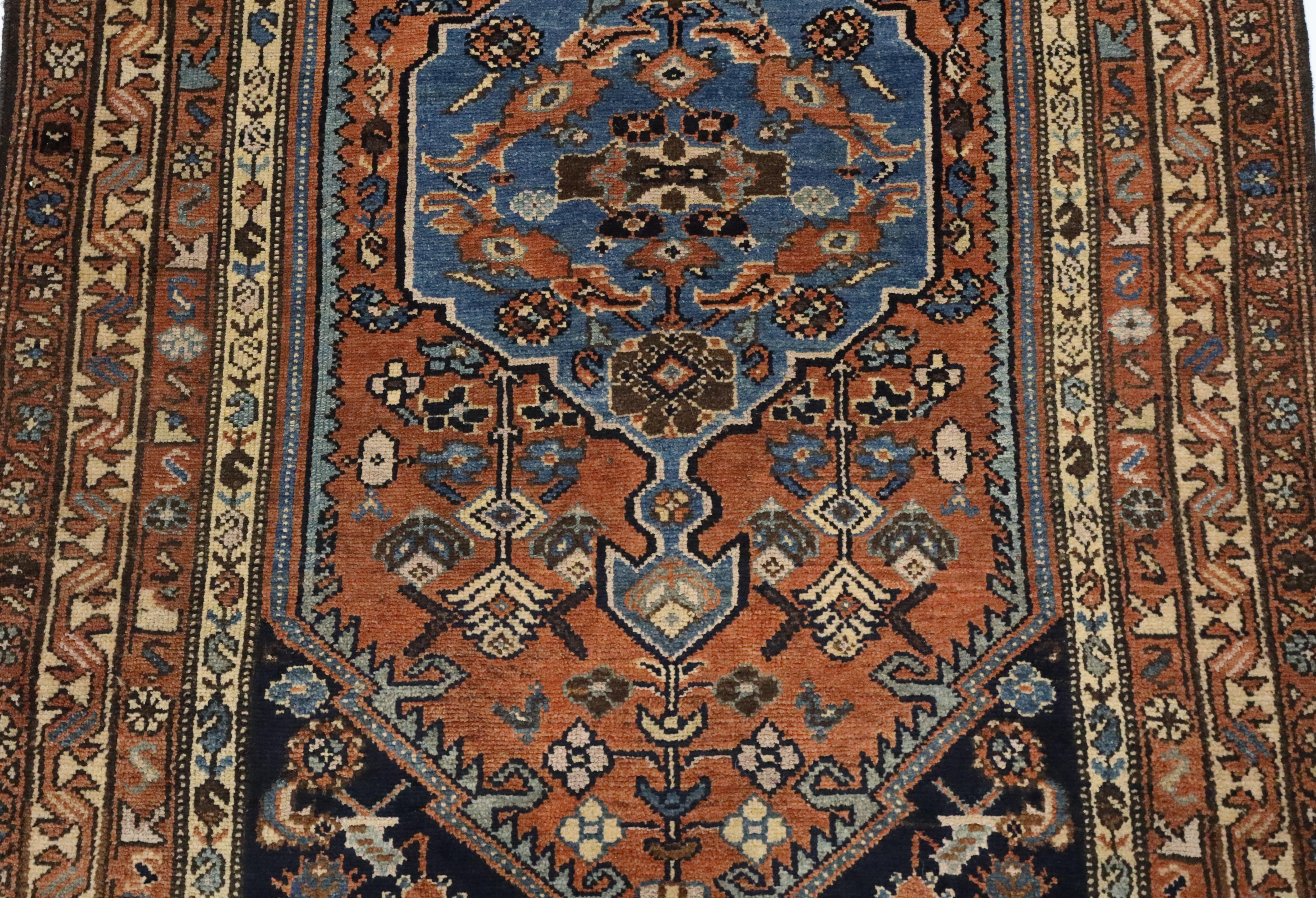 Kurd Antique Rug - 4'2