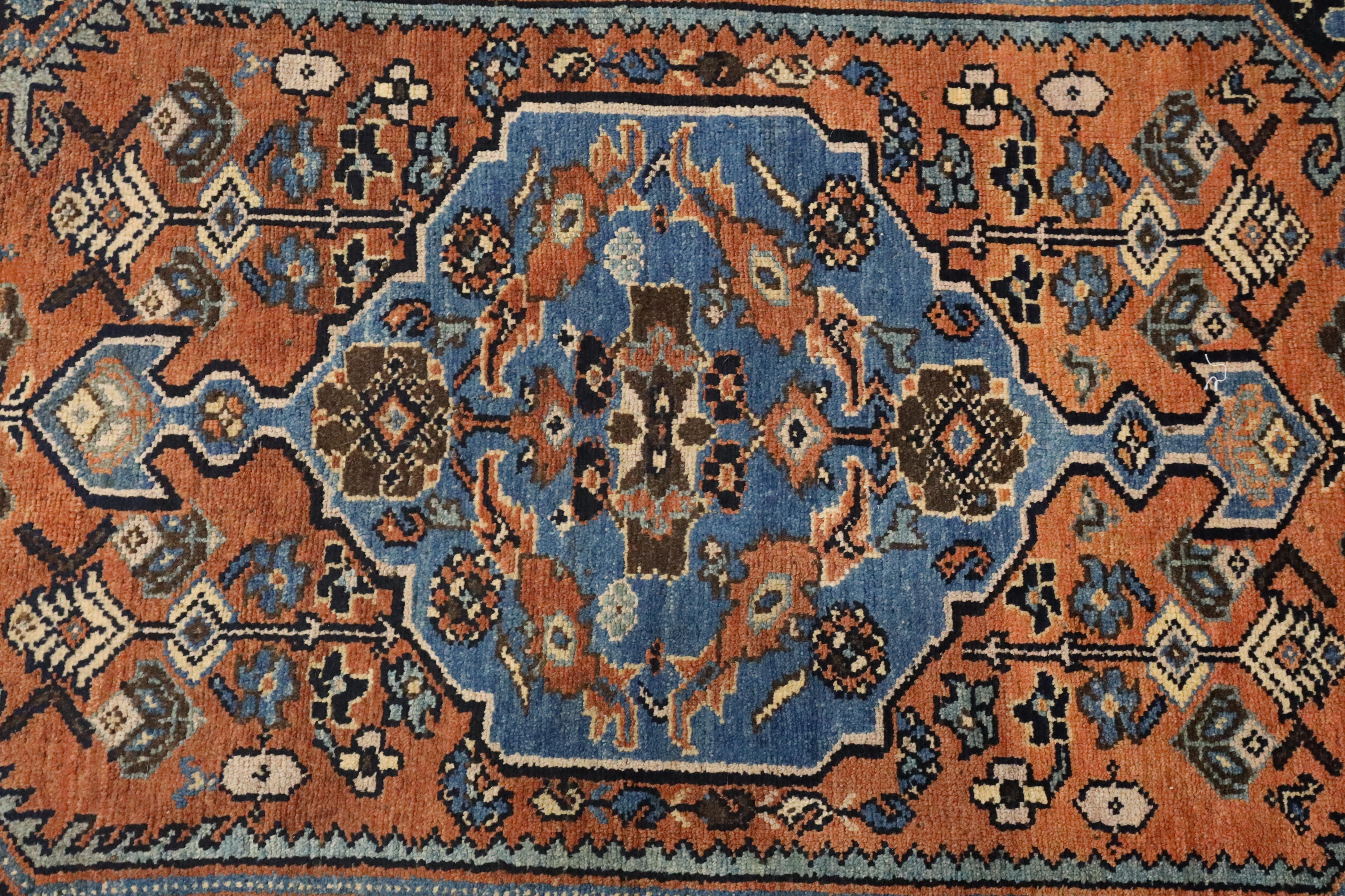 Kurd Antique Rug - 4'2