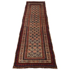 Kurd Antique runner, All-Over Geometric - 3'5" x 10'4"