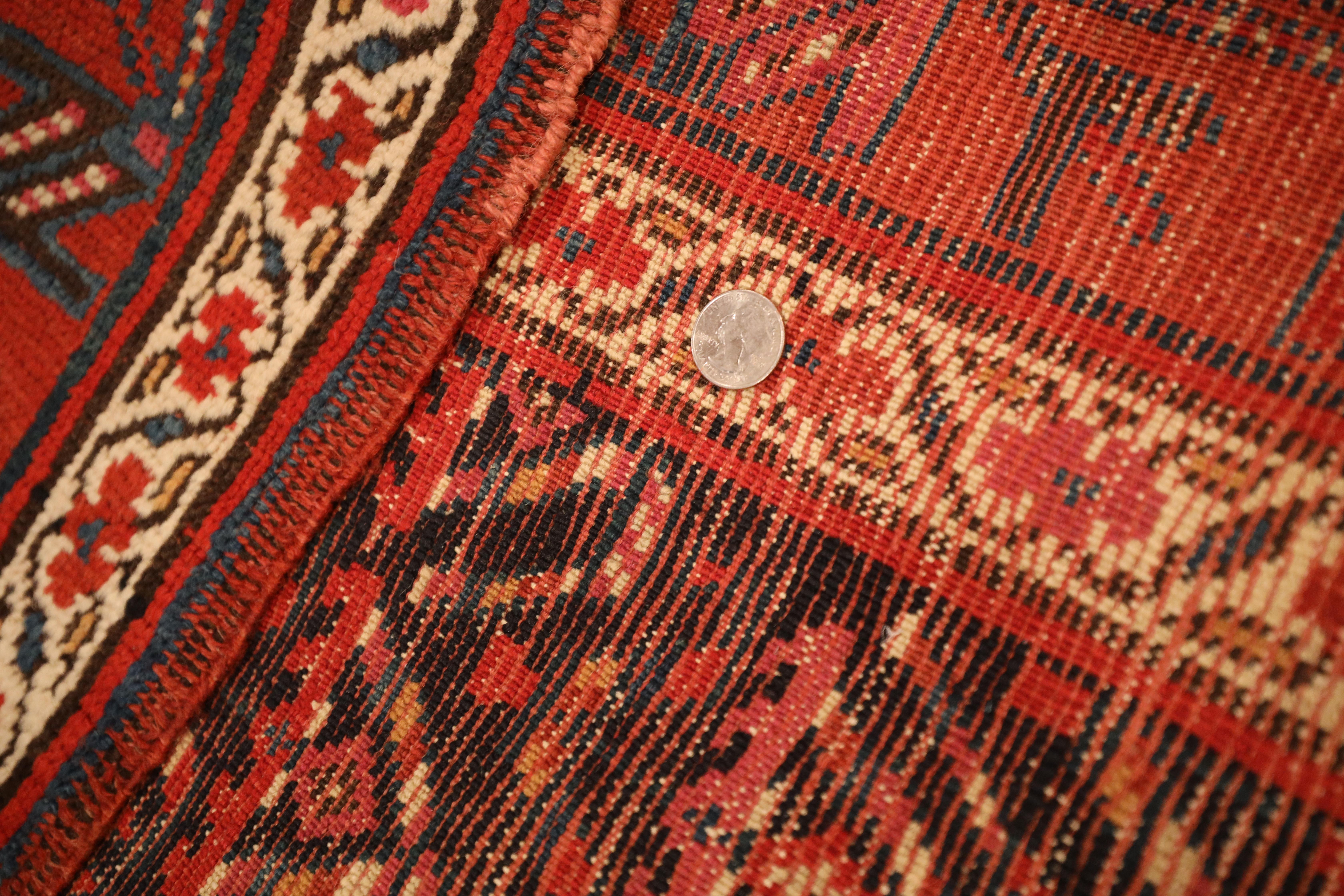 Kurdischer antiker Läufer - 3'8