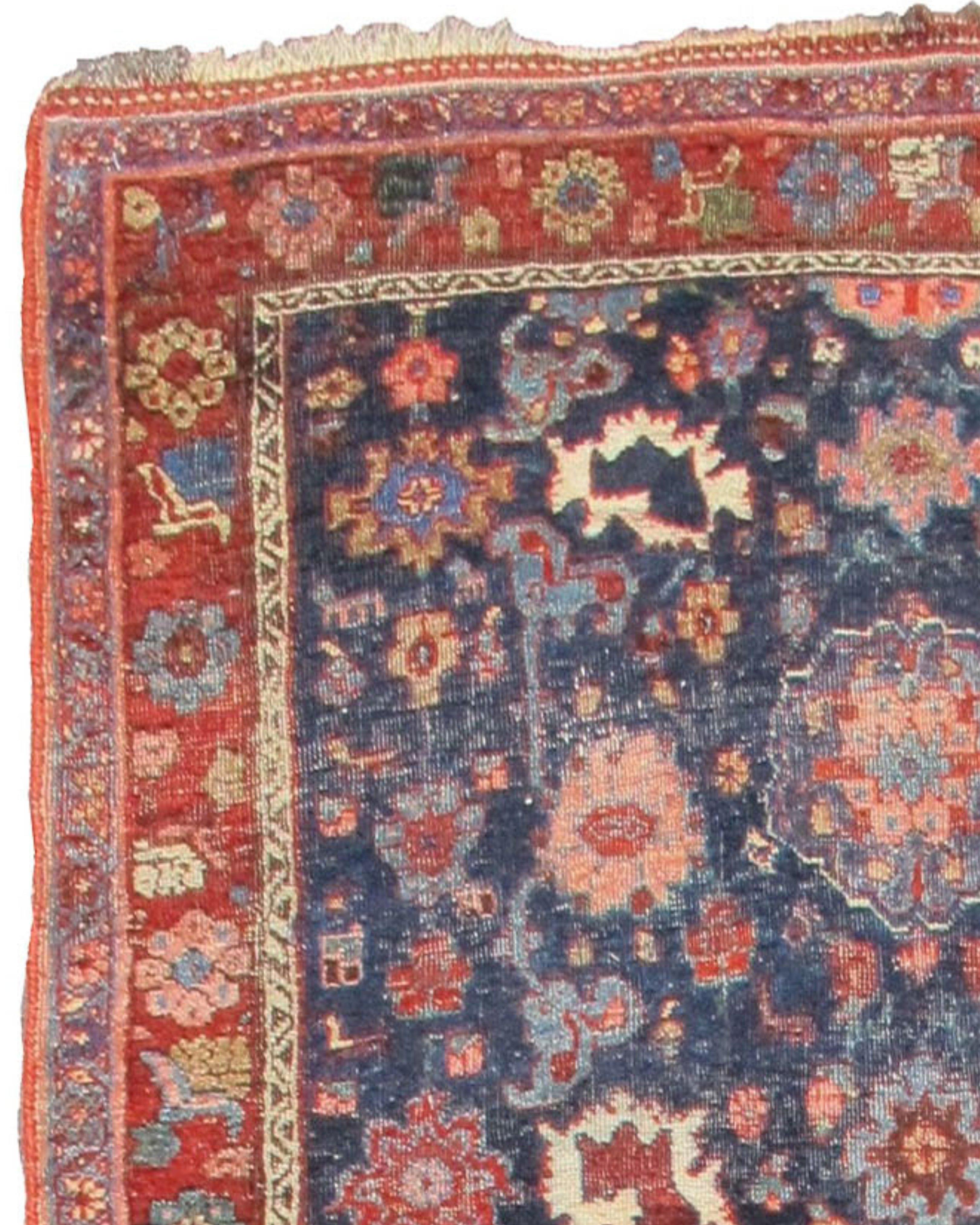 Persian Kurd Bidjar Rug, c. 1900 For Sale