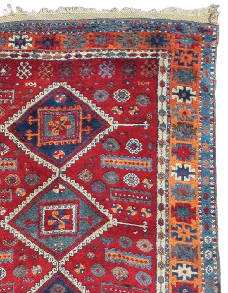 Alfombra Kurd Yuruk. Medidas: 4'8