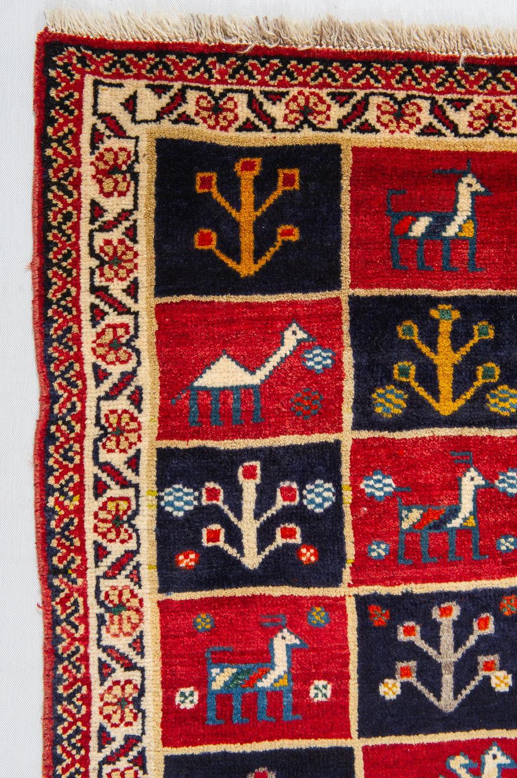 Hand-Woven Kurdestan Carpet For Sale