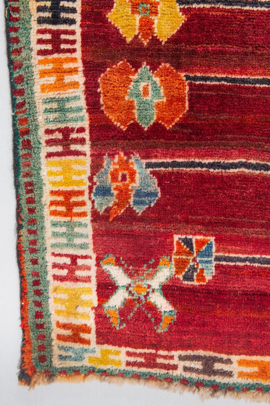 Kurdestan Carpet with Pomegranate For Sale 2