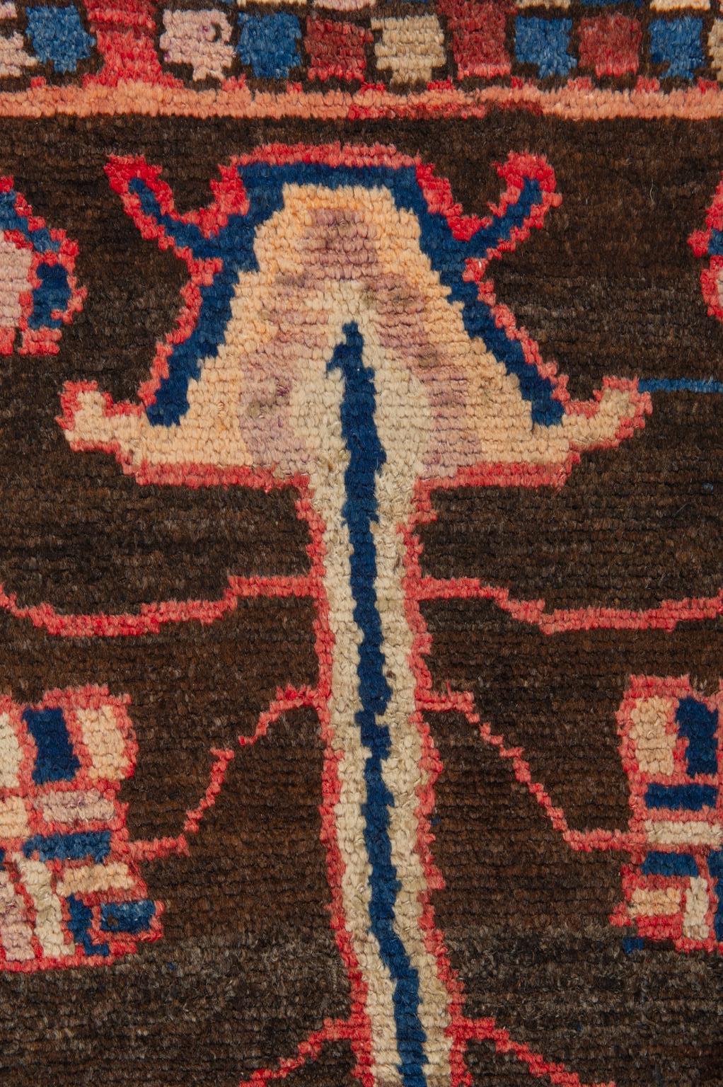 Hand-Knotted Kurdestan Old Carpet For Sale