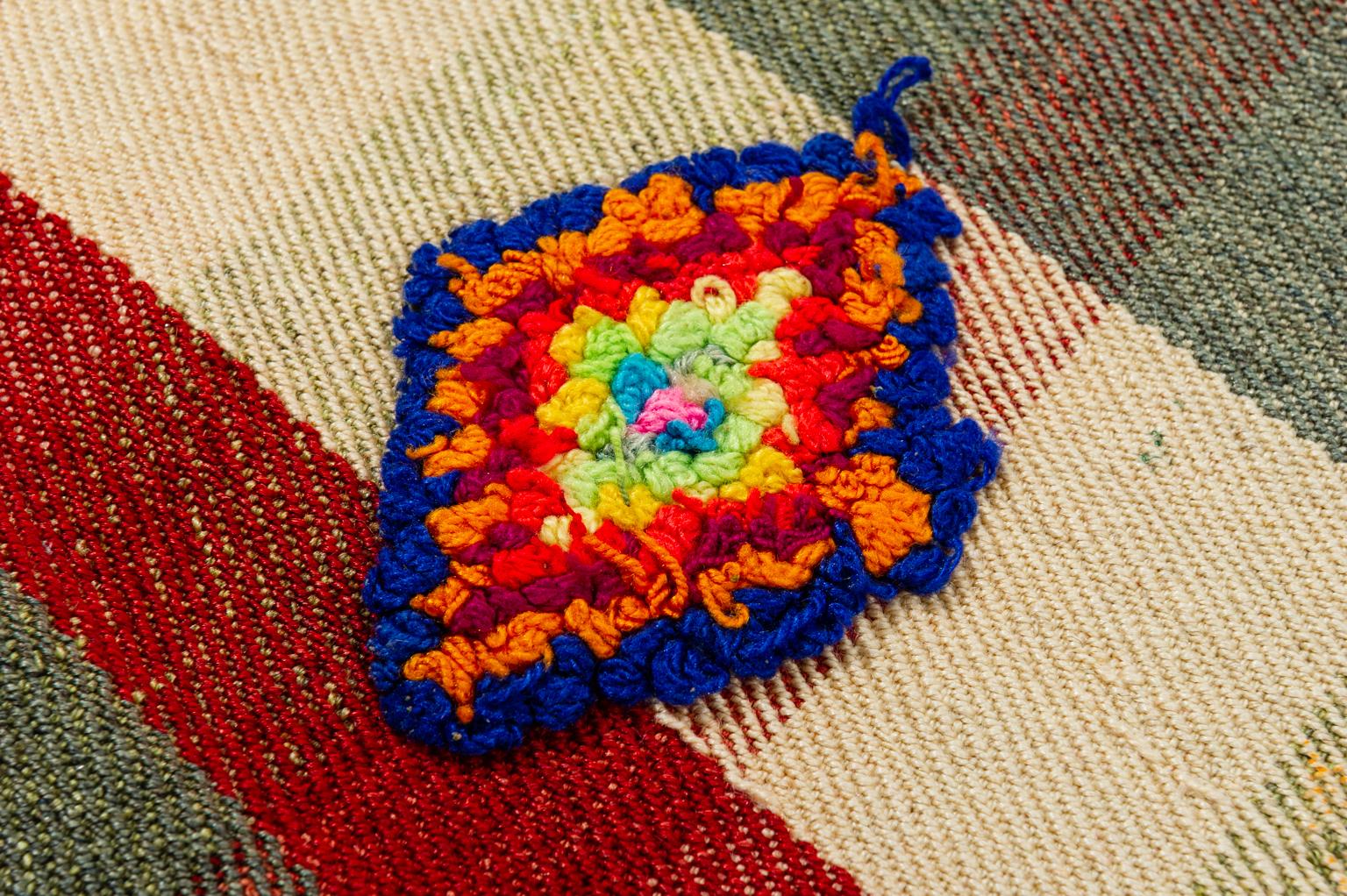 Kilim Kurdestan Vintage en vente 5