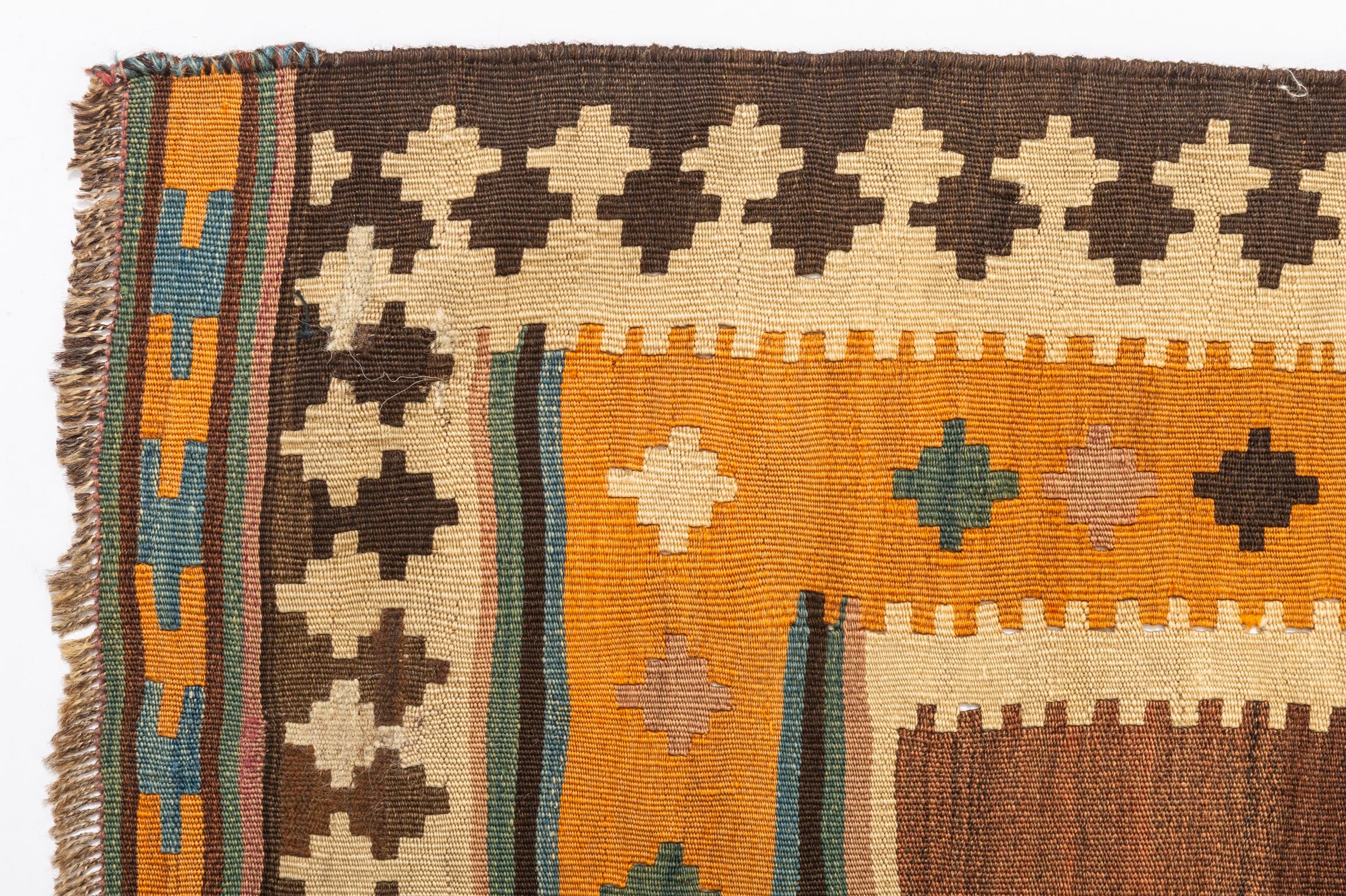 20th Century Kurdish Kilim Gallery For Sale