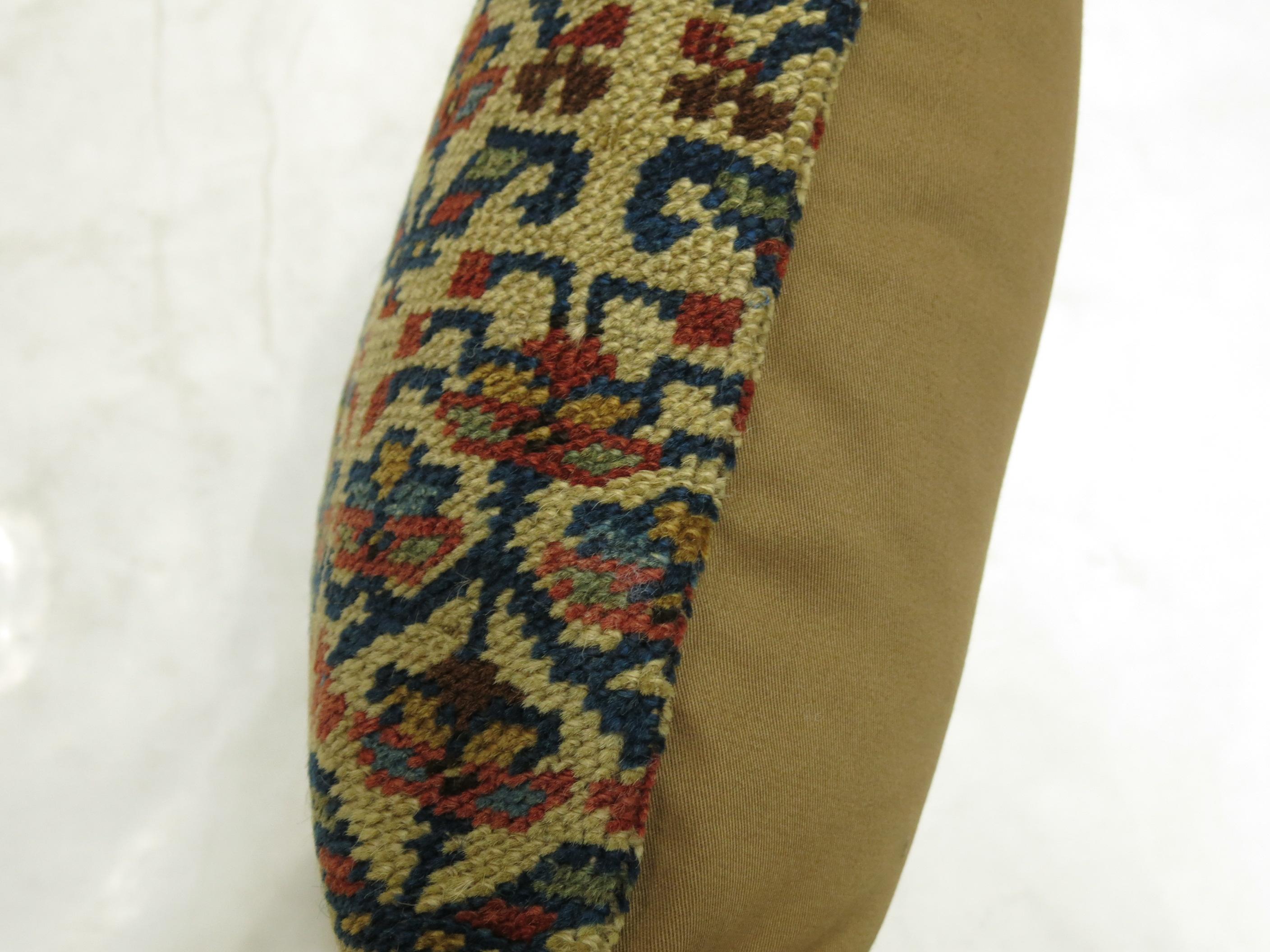 20th Century Tribal Kurdish Rug Pillow For Sale