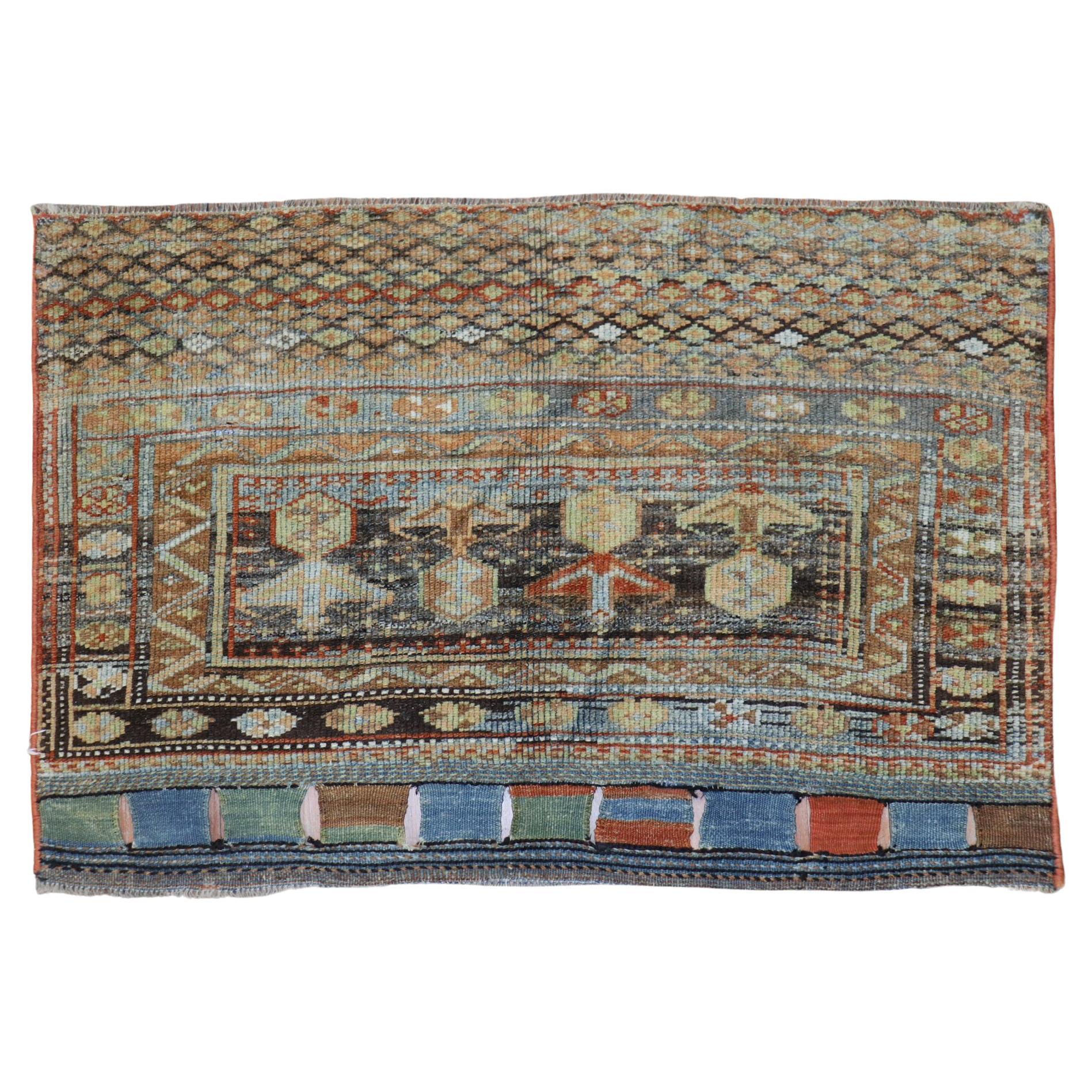 Kurdish Textile Bagface Rug