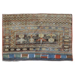 Antique Kurdish Textile Bagface Rug