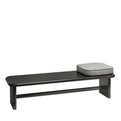 Banco Kurger con cojín gris by Dainellistudio