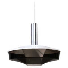 "Kurki" Pendant Lamp by Yki Nummi for Orno, Finland, 1960s