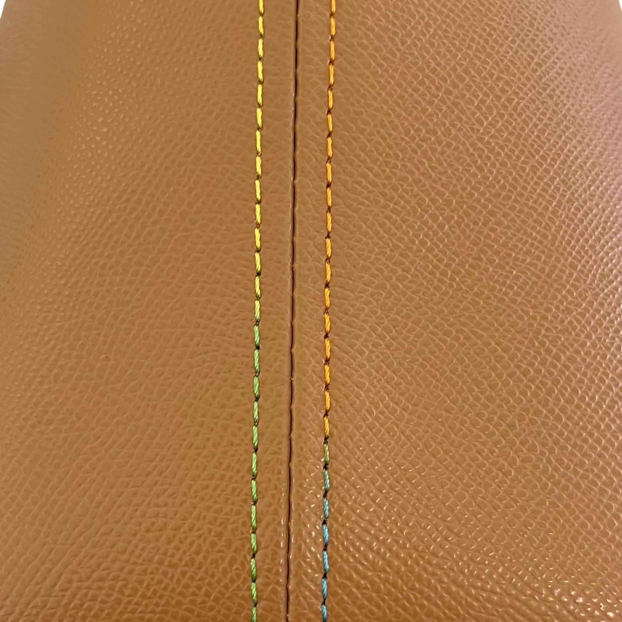 Kurt Geiger Richmond Eagle Leather Shopper Bag With Rainbow Stitching 4