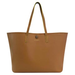 Kurt Geiger Richmond Eagle Leather Shopper Bag With Rainbow Stitching