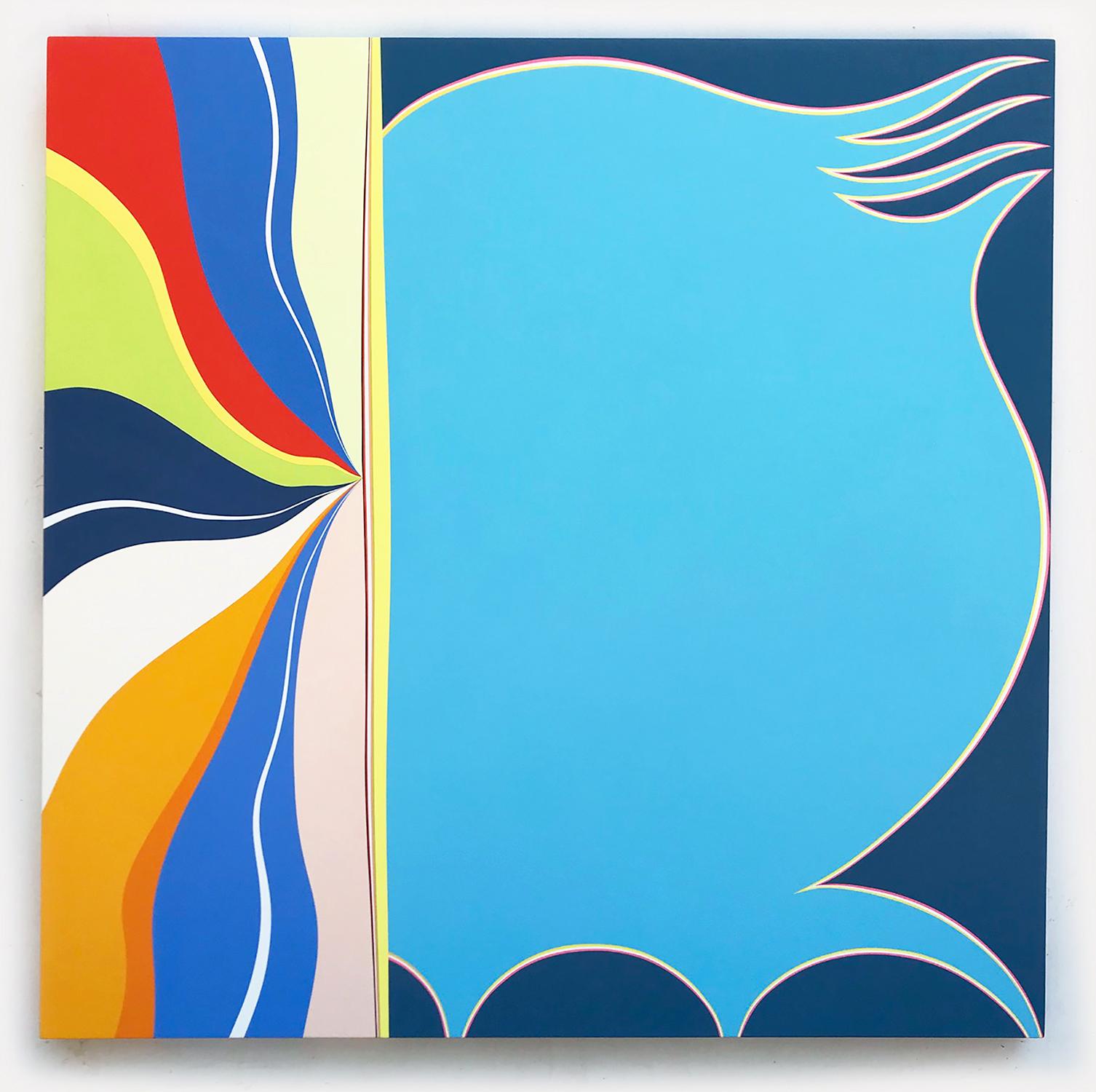 Abstract Painting di Kurt Herrmann - Beluga