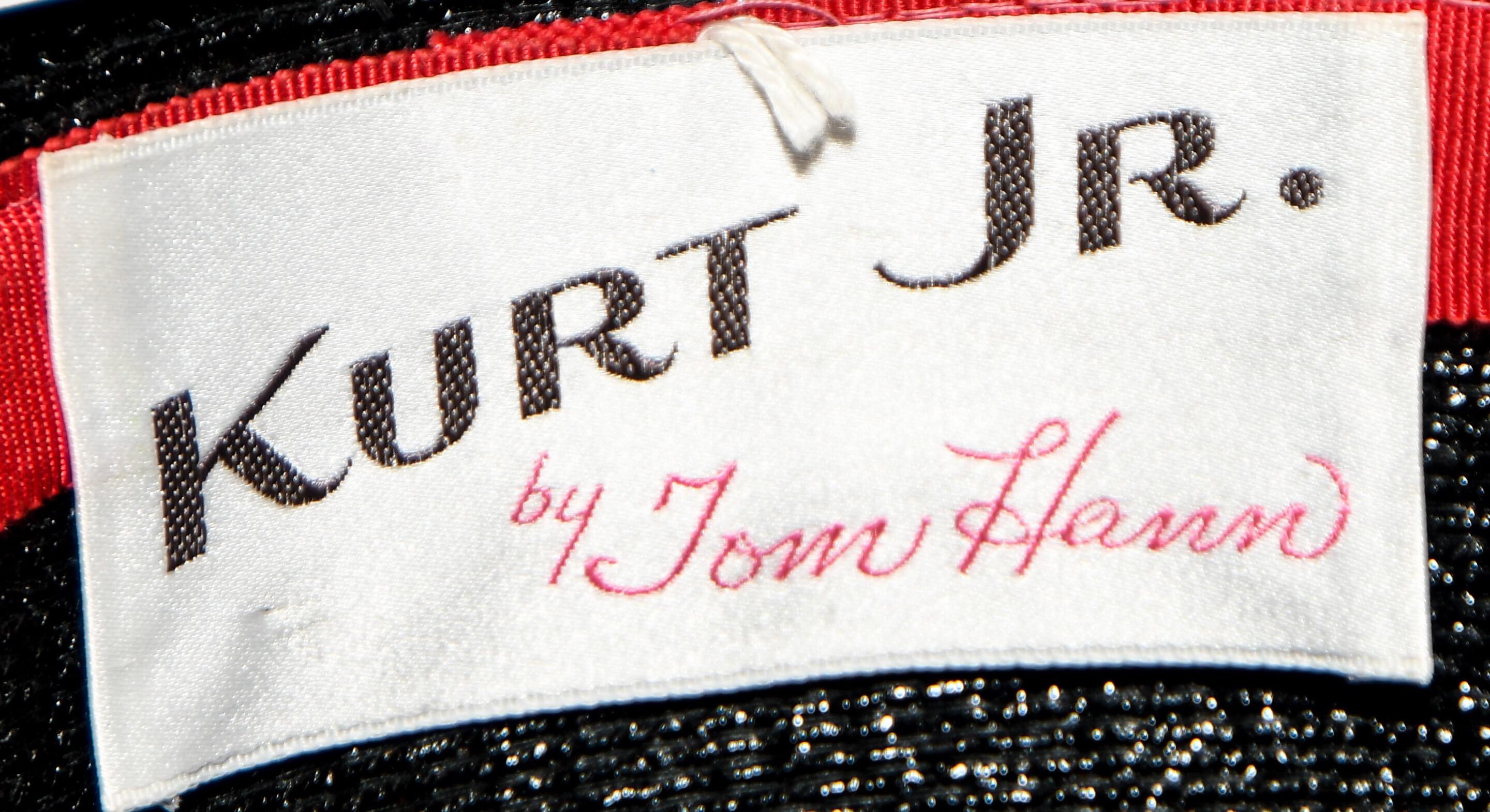 Kurt Jr. by Tom Hann Black Straw Hat For Sale 2