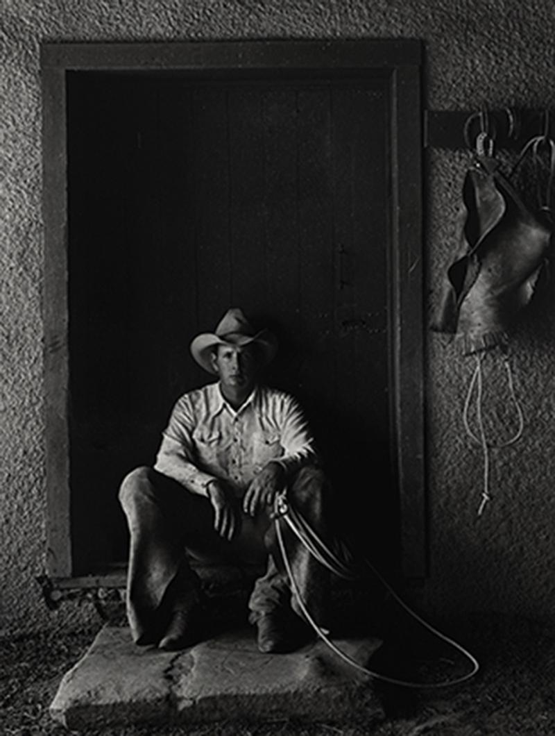 Kurt Markus Portrait Photograph - Bert Ancell, Bell Ranch, New Mexico