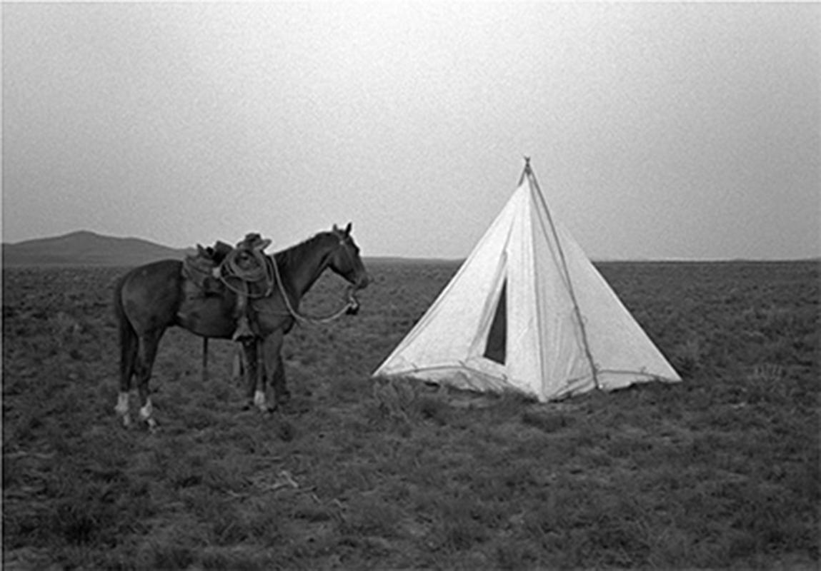 Kurt Markus Black and White Photograph - Il Ranch, Nevada